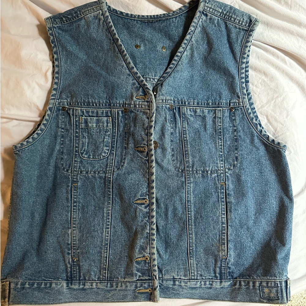 Vintage Lizwear denim vest